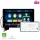 SAL VB X1000 autórádió és multimédiás lejátszó, 4 x 45 W, 2 + 1 RCA, CarPlay, Android Auto, USB Mirror Link