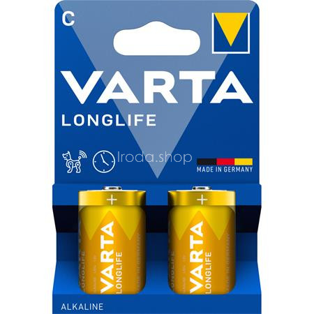 Elem, C baby, 2 db, műanyagmentes, VARTA "Longlife"