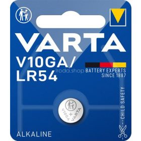 Gombelem, V10GA / LR1130 / LR54 / 189, 1 db, VARTA