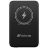 Power bank, mágneses (vezeték nélküli), 10.000mAh, VERBATIM "MCP-10, fekete