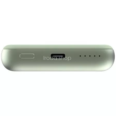 Power bank, mágneses (vezeték nélküli), 10.000mAh, VERBATIM "MCP-10, zöld