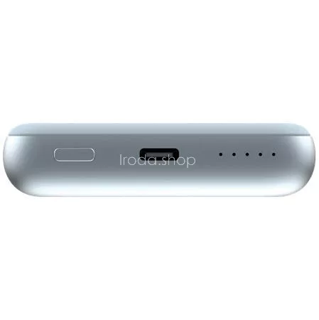 Power bank, mágneses (vezeték nélküli), 10.000mAh, VERBATIM "MCP-10, kék