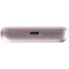 Power bank, mágneses (vezeték nélküli), 10.000mAh, VERBATIM "MCP-10, rózsaszín