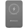 Power bank, mágneses (vezeték nélküli), 10.000 mAh, VERBATIM "MCP-10, szürke