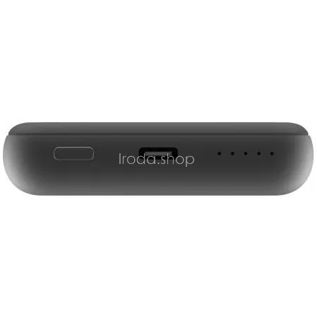 Power bank, mágneses (vezeték nélküli), 10.000 mAh, VERBATIM "MCP-10, szürke