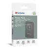 Power bank, mágneses (vezeték nélküli), 10.000 mAh, VERBATIM "MCP-10, szürke