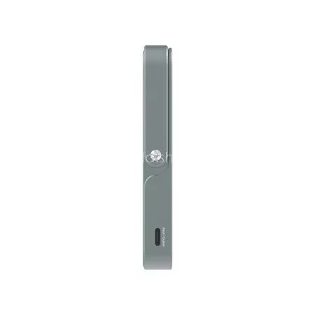 Power bank, mágneses (vezeték nélküli), 10.000mAh, VERBATIM "Charge n Go", szürke