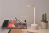 Asztali lámpa, LED, 3,5 W, ALBA "Ledsound", fehér