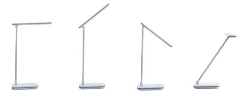 Asztali lámpa, LED, szabályozható, USB, MAUL "Jazzy", fehér