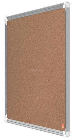 Parafatábla, 60x45 cm, alumínium keret, NOBO "Premium Plus"