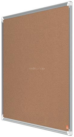 Parafatábla, 90x60 cm, alumínium keret, NOBO "Premium Plus"