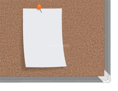 Parafatábla, 120x90 cm, alumínium keret, NOBO "Premium Plus"