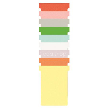 T-kártya tervezőtáblához, 3-as méret, NOBO, sárga