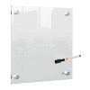 Emlékeztetőtábla, akril, fali, 30x30 cm, NOBO "Home", átlátszó