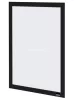 Posztertábla, fali, A4 méret, műanyag keret, 2 db, NOBO, fekete