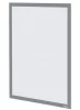 Posztertábla, fali, A3 méret, műanyag keret, 2 db, NOBO, ezüst