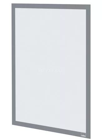 Posztertábla, fali, A3 méret, műanyag keret, 2 db, NOBO, ezüst