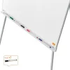Flipchart tábla, mágneses felület, 70x100 cm, EcoLabel, NOBO "Premium Plus", fehér