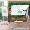 Flipchart tábla, mágneses felület, 70x100 cm, EcoLabel, NOBO "Premium Plus", fehér