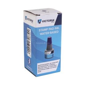 Bélyegzőfesték, 30 ml, VICTORIA OFFICE, kék