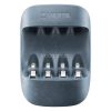 Elemtöltő, AA ceruza/AAA mikro, 4x2100 mAh, VARTA"ECO"