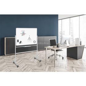   Átfordítható tábla, mágneses kétoldalas, 90x120 cm, VICTORIA VISUAL