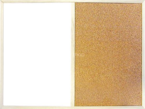 Kombitábla, 60x80 cm, fakeret, VICTORIA VISUAL