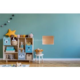   Parafatábla, kétoldalas (parafa/parafa), 30x40 cm, fa keret, VICTORIA VISUAL