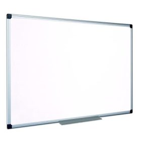   Fehértábla, nem mágneses, 60x90 cm, alumínium keret, VICTORIA VISUAL