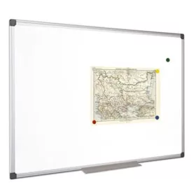   Fehértábla, mágneses, 100x100 cm, alumínium keret, VICTORIA VISUAL