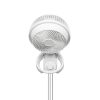 Home WFM 2 fali ventilátor, 30 W, 3 fokozat, 18 cm-es lapátátmérő, állítható dőlésszög, zsinórkapcsoló, fehér