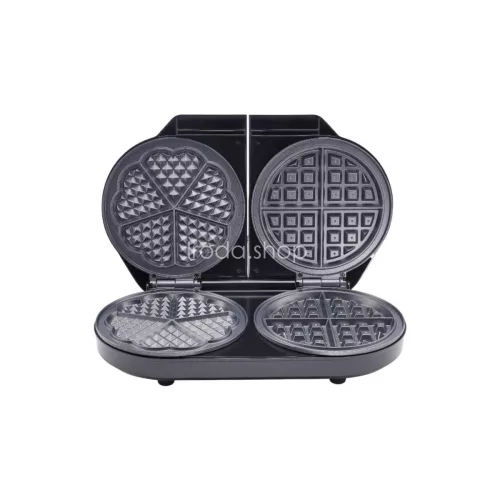 Gorenje WM1400SB dupla gofrisütő, 1400 W, 2 tapadásmentes sütőlap, kábeltároló