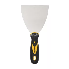   WORKSITE WT3140 nagy spatula, 100mm, rozsdamentes acél, profi gumi markolat