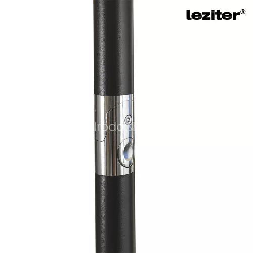 Solari kerti napernyő led lámpával szürke 300 cm