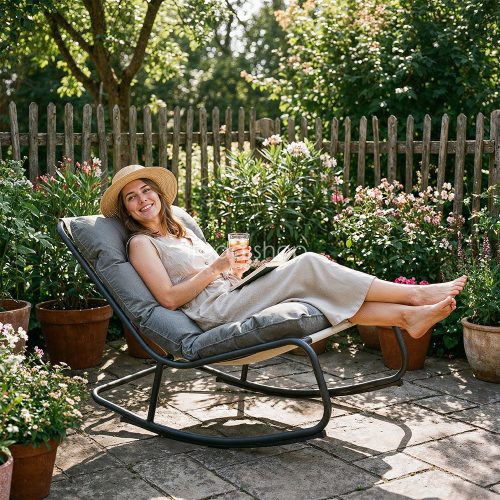 Zen kerti hintaszék