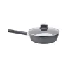 Zilan ZLN0874 Spotty Chef magasfalú serpenyő fedővel, 24 cm, 2,4 literes, tapadásmentes bevonat