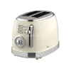 Zilan ZLN1191 retró kenyérpirító, 850 W, 6 fokozat, 2 szeletes, STOP funkció, morzsatálca, bézs