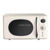 Zilan ZLN1245 retró mikrohullámú sütő, 700 W, 20 liter, 6 fokozat, LED kijelző, gyerekzár, elektronikus vezérlő, bézs