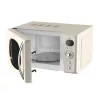 Zilan ZLN1245 retró mikrohullámú sütő, 700 W, 20 liter, 6 fokozat, LED kijelző, gyerekzár, elektronikus vezérlő, bézs