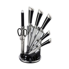   Zilan ZLN1634 8 darabos késkészlet, állvánnyal, 3CR13 rozsdamentes acél, mosogatógépben mosható