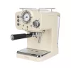 Zilan ZLN2992 retró eszpresszó kávéfőző, 1100 W, 15 bar, 1,25 liter kapacitás, tejhabosító, bézs