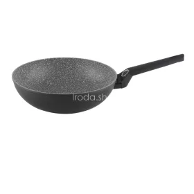   Zilan ZLN3345 wok serpenyő, 28 cm, tapadásmentes gránit belső bevonat, indukciós alj