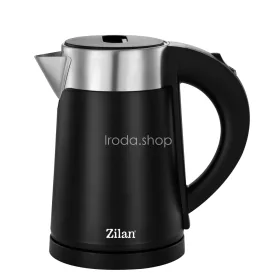  Zilan ZLN3387 vízforraló, 900 W, duplafalú, 0.8l, 360°-ban forgatható, rejtett fűtőszál, jelzőfény, fekete
