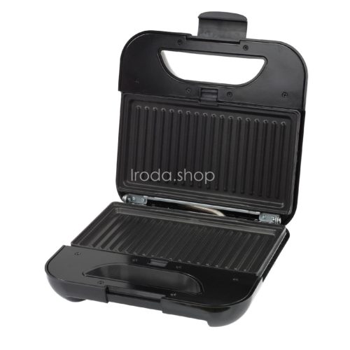 Zilan ZLN3932 5 in 1 szendvicssütő,  800 W, LED visszajelző, 5 cserélhető sütőlap, fekete-ezüst kivitel