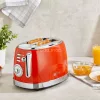 Zilan ZLN7040 retró kenyérpirító, 850 W, 6 fokozat, 2 szeletes, STOP funkció, piros