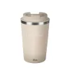 Zilan ZLN9877 pohár termosz, 380 ml űrtartalom, rozsdamentes acél belső, dupla falú, krémszínű