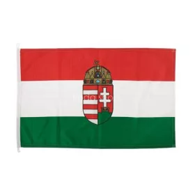 Zászló, magyar, címerrel 60x90 cm